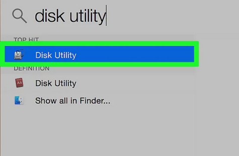 Click Disk Utility