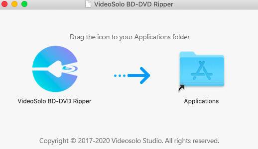 VideoSolo BD-DVD Ripper auf Mac installieren