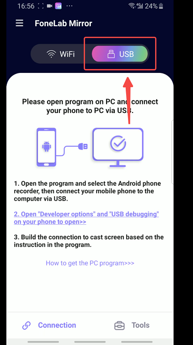 Android USB Connection