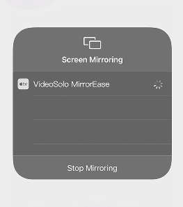 Enable VideoSolo MirrorEase
