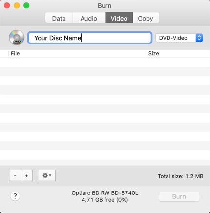 open source dvd burner software for mac