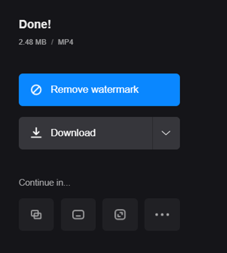Download Compressed Video Clideo