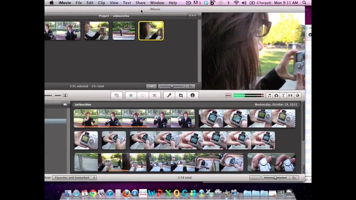 Modifica video con iMovie