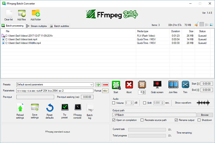 convert hevc to h264 ffmpeg