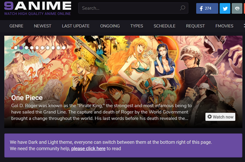 anime websites to watch anime for free