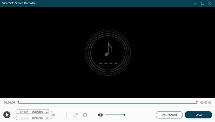 Preview and Clip Audio Recording