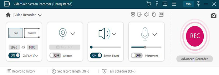 Modifica impostazioni audio